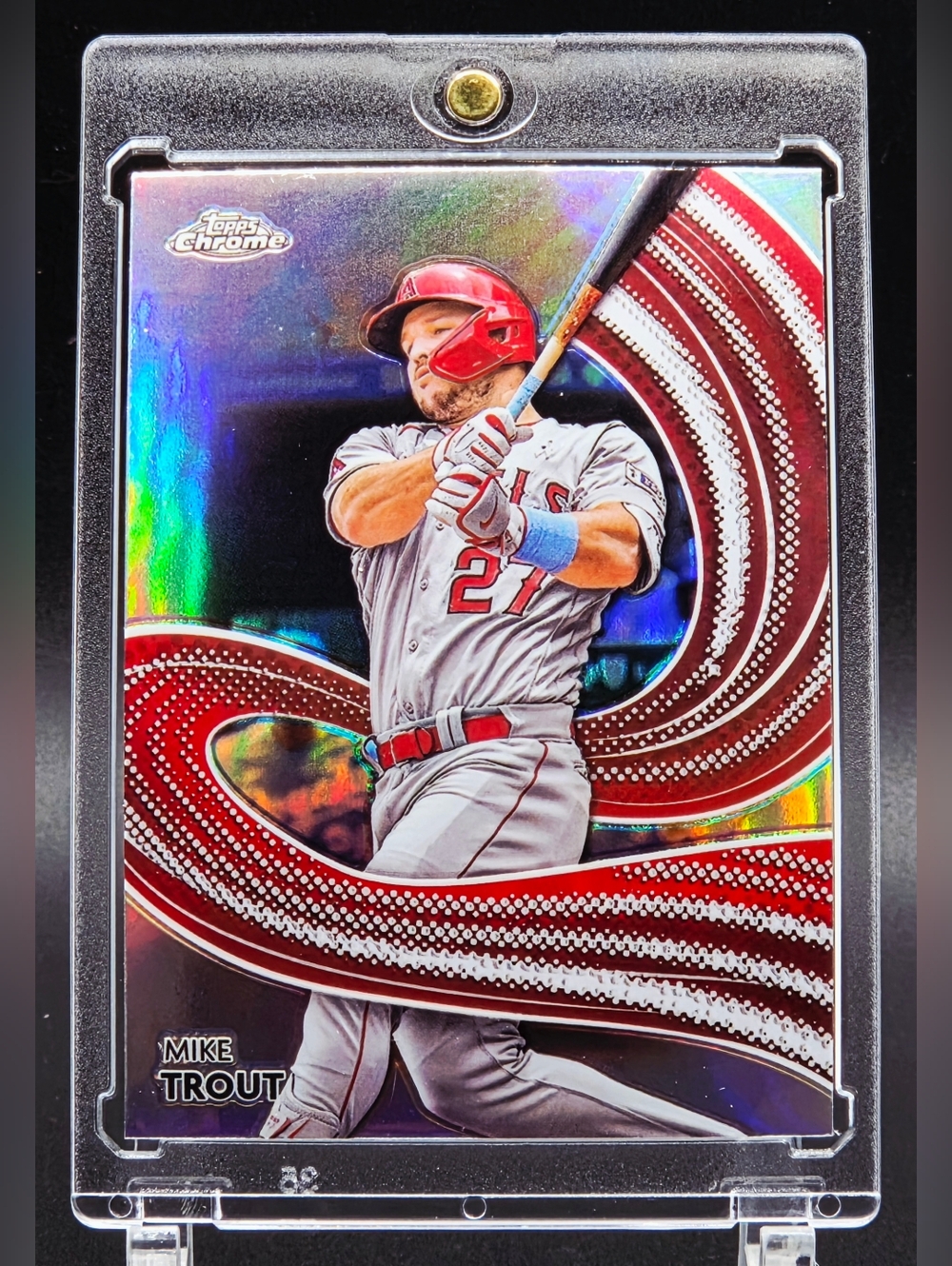 2024 Topps Chrome - Strokes Mike Trout #S-1